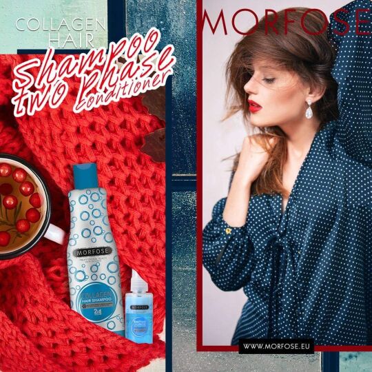 MORFOSE Şampuan 1000Ml (Mavi) 1 Paket (1 x 1 Adet) - 4