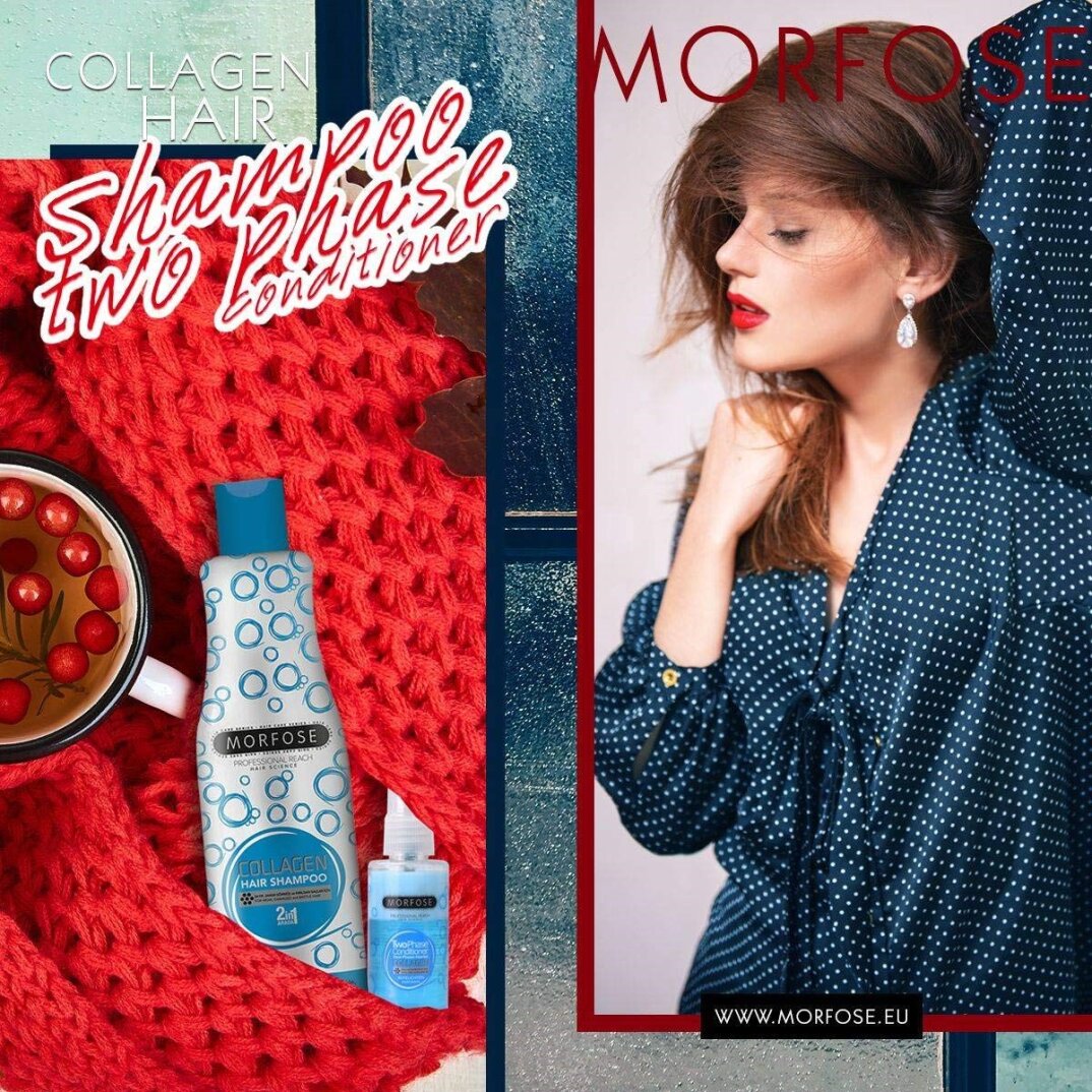 MORFOSE Şampuan 1000Ml (Mavi) 1 Paket (1 x 1 Adet) - 4
