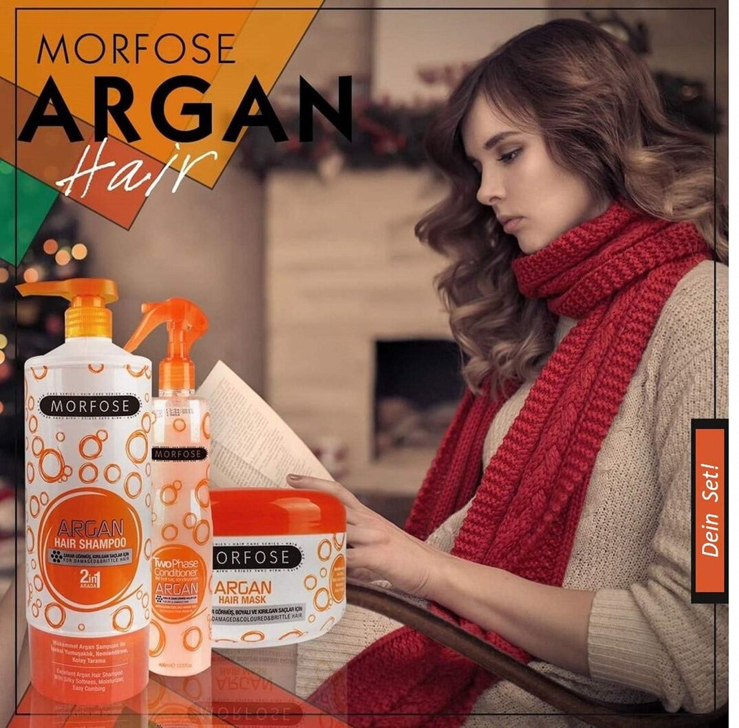 MORFOSE Şampuan 1000Ml (Turuncu) 1 Paket (1 x 1 Adet) - 6