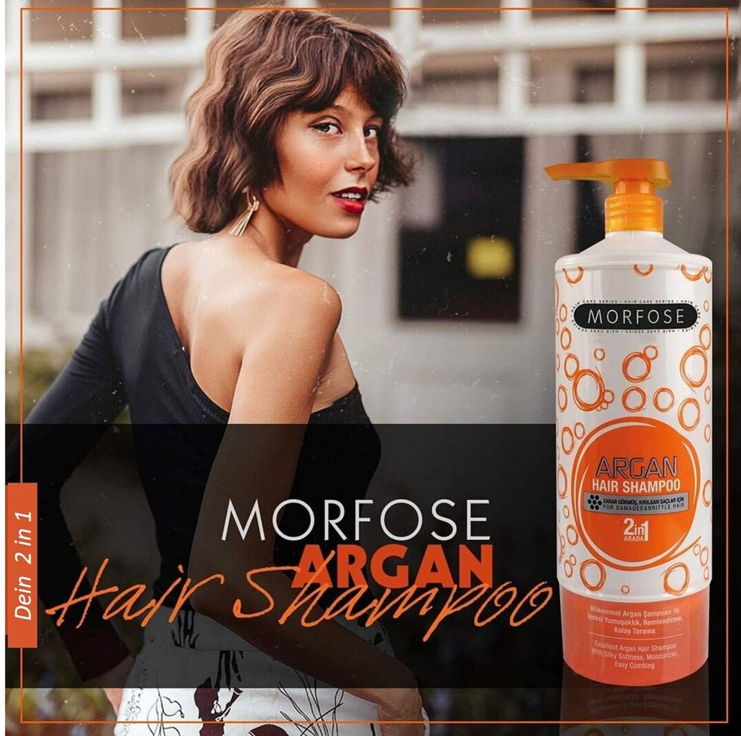 MORFOSE Şampuan 1000Ml (Turuncu) 1 Paket (1 x 1 Adet) - 7