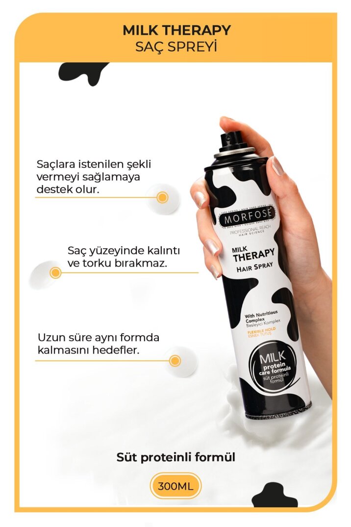 Morfose Therapy Saç Spreyi 300 ml - Saça Şekil Veren Saç Bakım Spreyi - 2