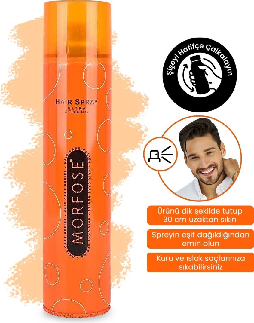 Morfose Ultra Sert Saç Spreyı 250 ml - 4