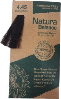 Natura Balance Krem Saç Boyası Etkileyici Kahve 4,45 60 ml - 1