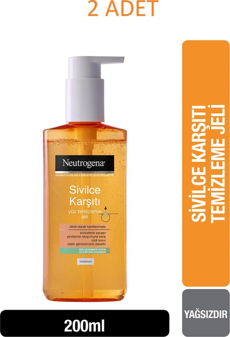 Neutrogena Visibly Clear Günlük Temizleme Jeli 200 ml 2 Adet - 2
