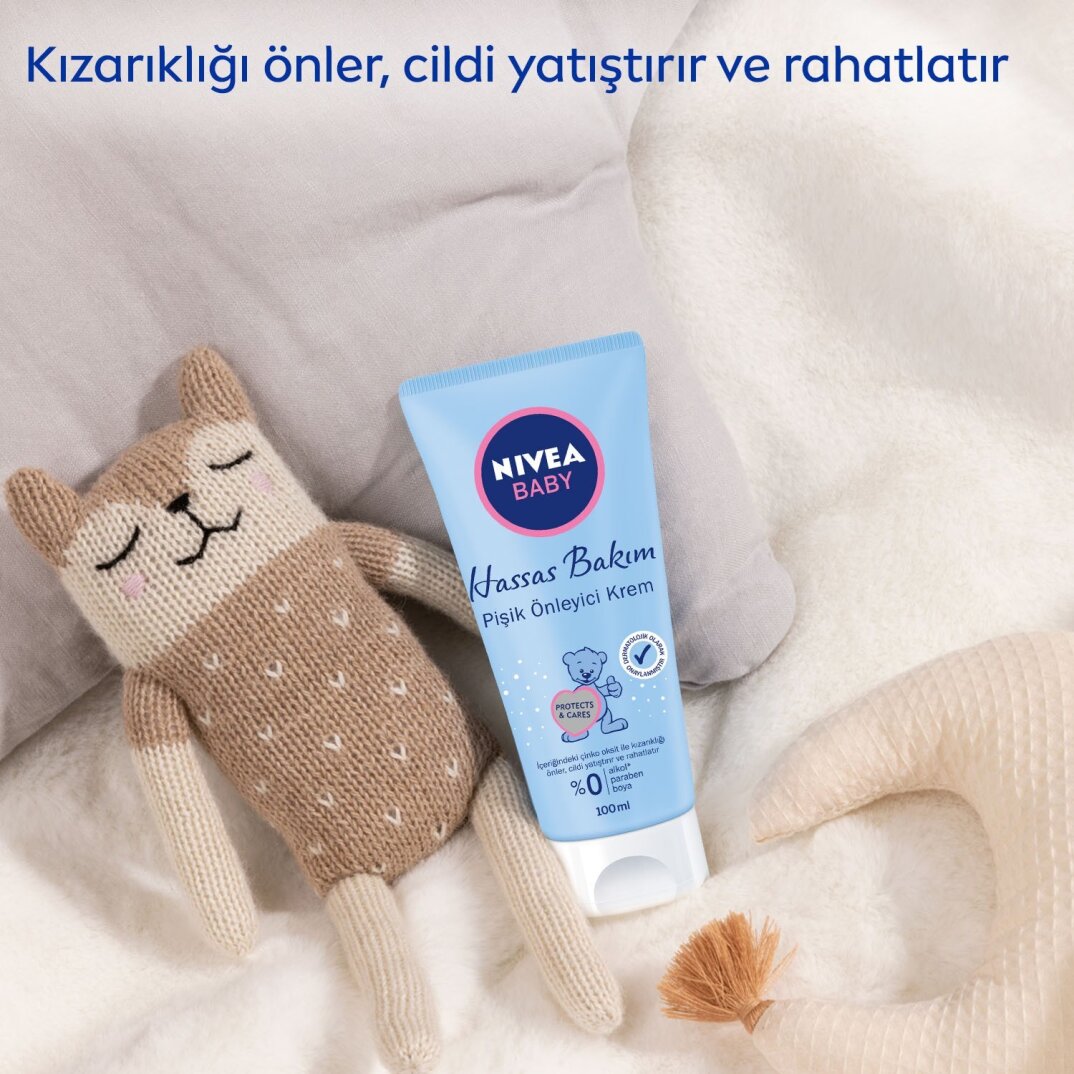 NIVEA Baby Pişik Önleyici Krem 100ml, Hassas Bebek Cilt - 3