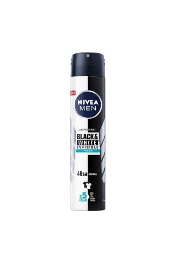 Nivea  Black&White Erkek 200 ml Deodorant