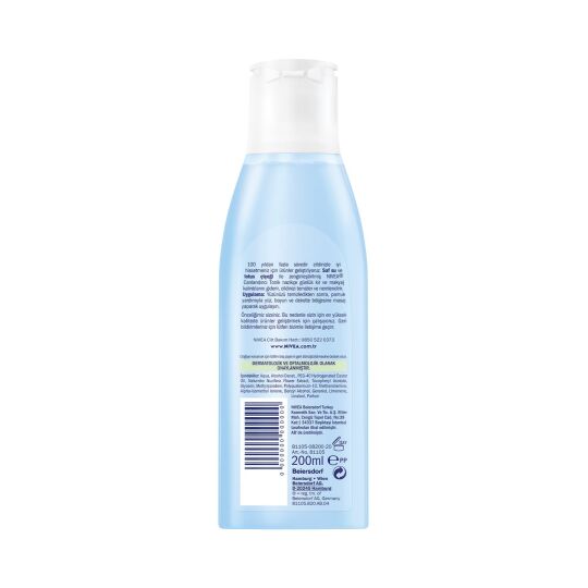 NIVEA Canlandırıcı Tonik 200 ml, Normal Ciltler, Yüz Temizleme, Saf Su ve Lotus Çiçeği - 3