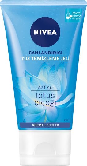 NIVEA Canlandırıcı Yüz Temizleme Jeli 150 ml, Saf Su ve Lotus Çiçeği ile Etkili Yüz Temizleyici, Normal Ciltler - 2