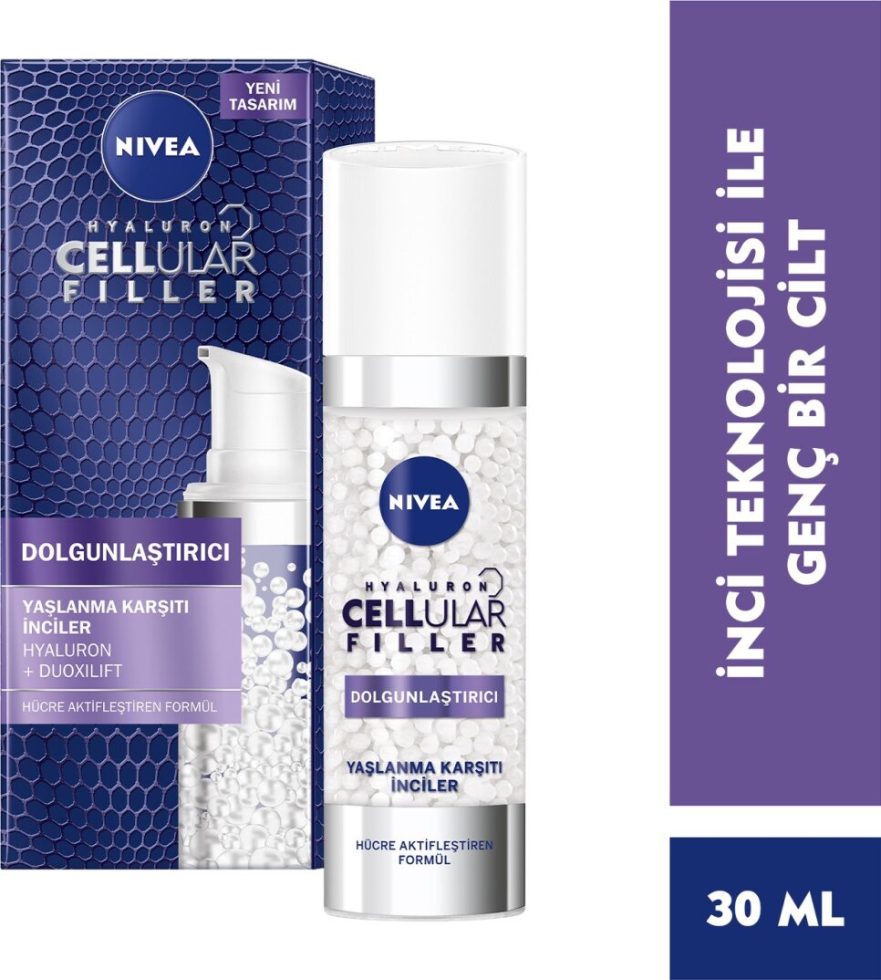 Nivea Cellular Cilt Dolgunlaştırıcı İnci Taneleri Serum 30Ml - 1