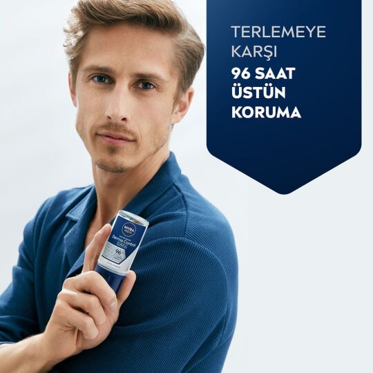 Nıvea Derma Control Clinical Erkek Roll-On 50 Ml,96 Saat Üstün Koruma,ekstra Kuruluk,anti-Perspirant - 5