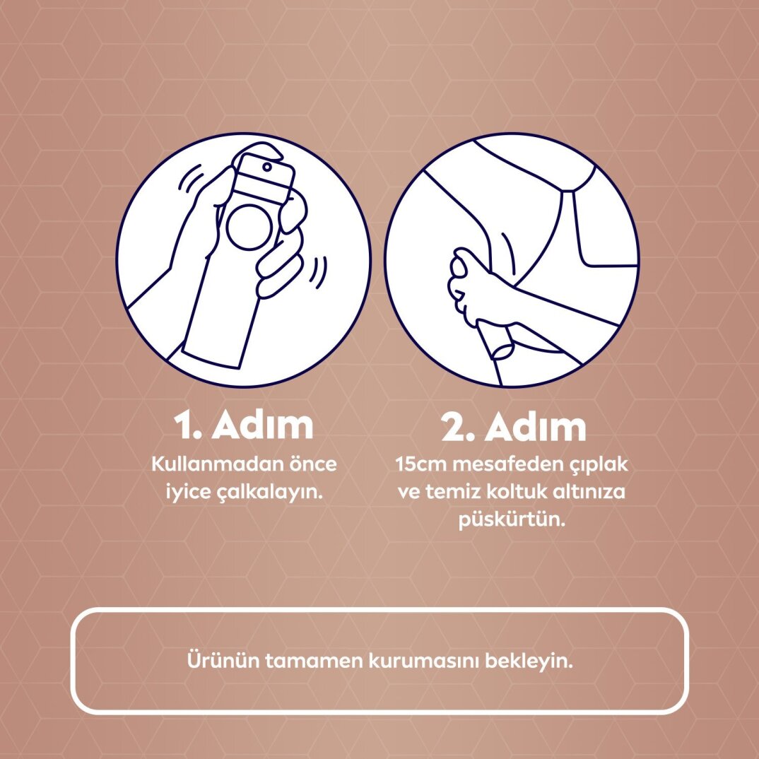 NIVEA Derma Control Clinical Kadın Sprey Deodorant 150ml,96 Saat Üstün Koruma,DermaDry Technology il - 5