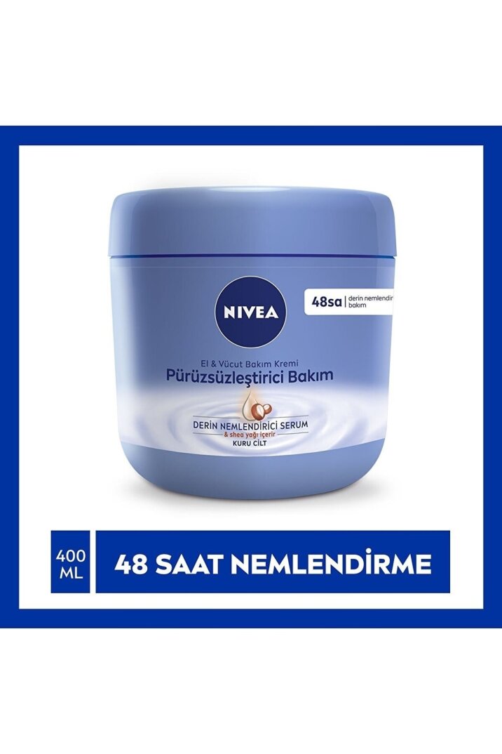 Nivea El ve Vucut Pürüzsüzleştirici Bakım Kremi 2 x 400 ML - 2