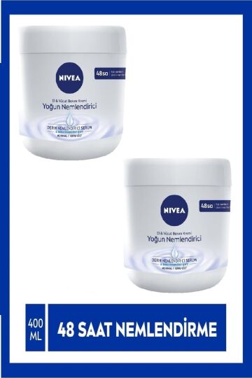 Nivea El ve Vucut Yoğun Nemlendirici Bakım Kremi 400 ml x 2 Adet - 1