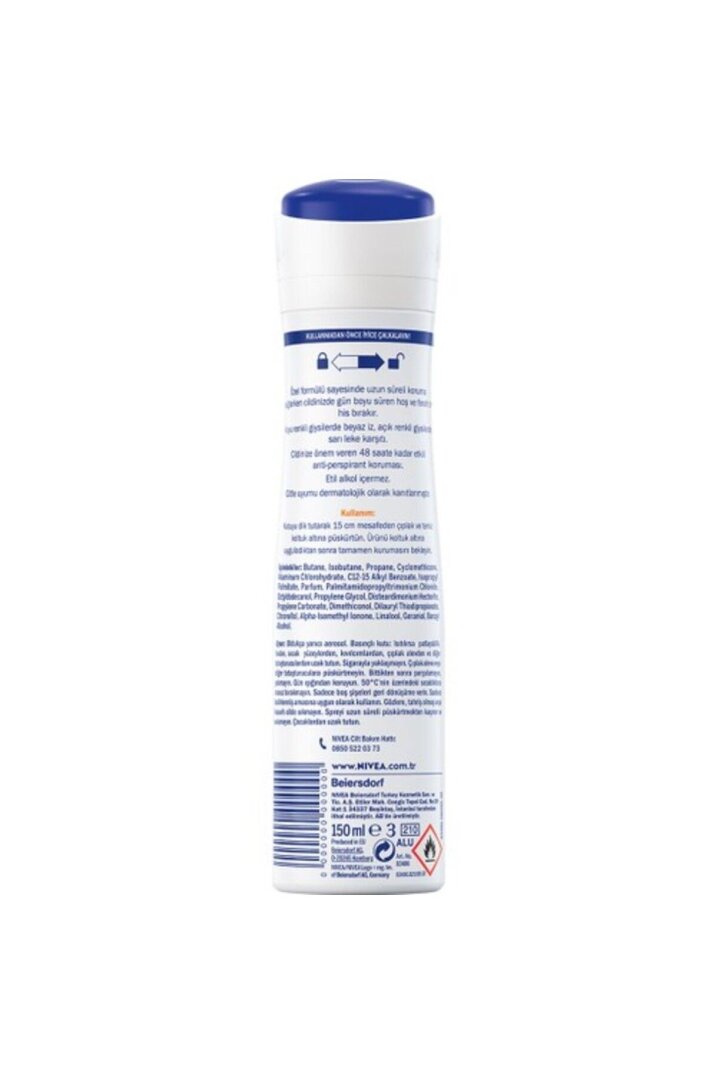 Nivea Kadın Black White Güçlü Etki Sprey Deodorant 150 ml - 2
