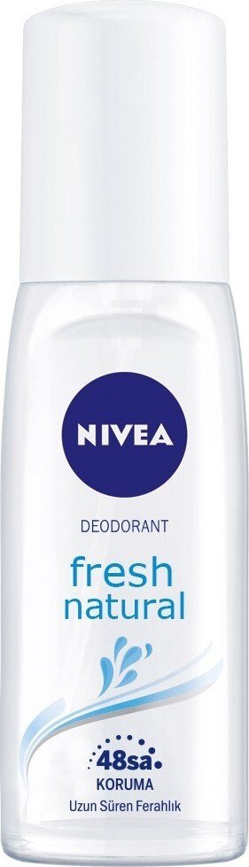 NIVEA Kadın Pump Sprey Deodorant Fresh Natural 75ml, Ter ve Ter Kokusuna Karşı 48 Saat Deodorant - 1