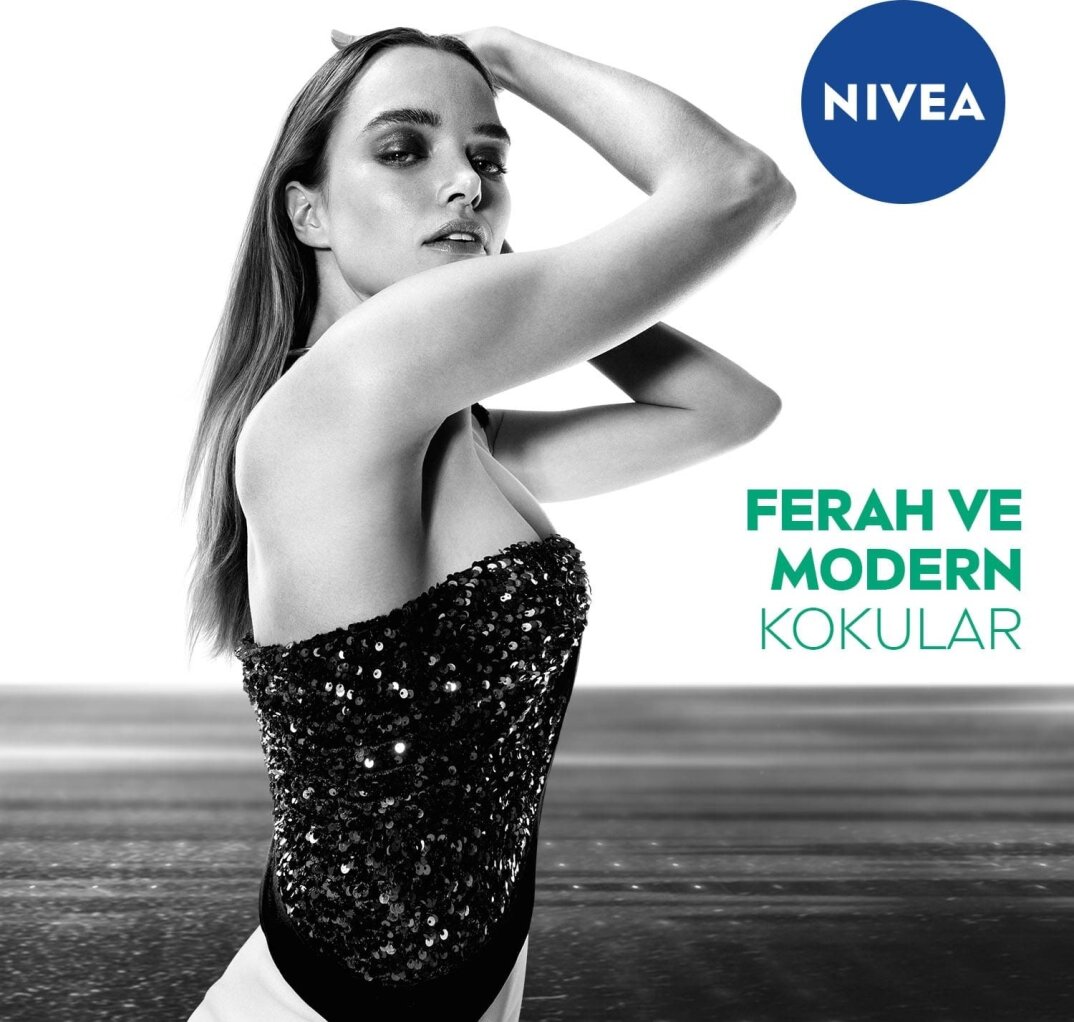 Nivea Kadın Sprey Deodorant Black&White Invisible Fresh, 48 Saat Anti-perspirant Koruma,150ml - 2