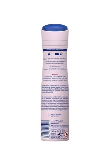 Nivea Kadın Sprey Deodorant Pearl&Beauty 150ml, Ter Kokusuna Karşı 48 Saat Koruma - 7