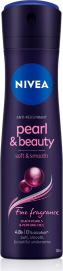 NIVEA Kadın Sprey Deodorant Pearl&Beauty Fine Fragrance,48 Saat Anti-perspirant Koruma 150ml - 2