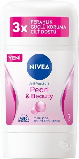 Nivea Kadın Stick Deodorant Pearl&beauty48 Saat Anti-Perspirant Koruma 50 ml - 2
