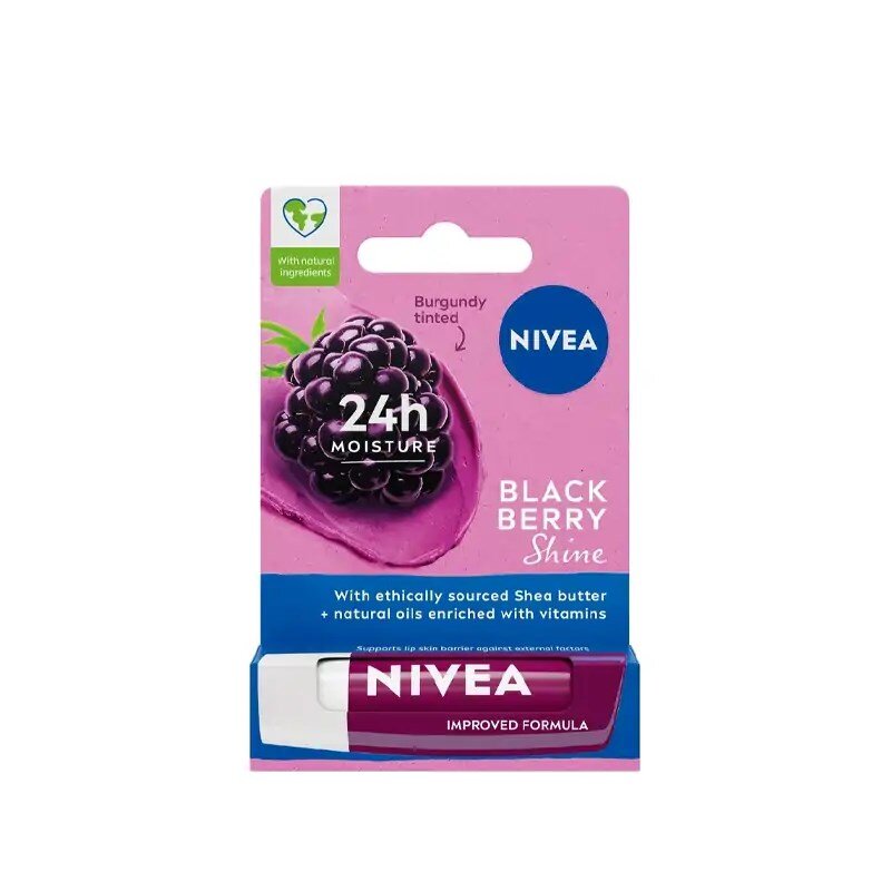 Nivea Lıp Balm Ruj & Böğürtlen Aromalı Dudak Koruyucu 4,8gr - 1