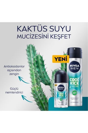 Nivea Men Deodorant Roll-on Cool Kıck Fresh 50ml - 3