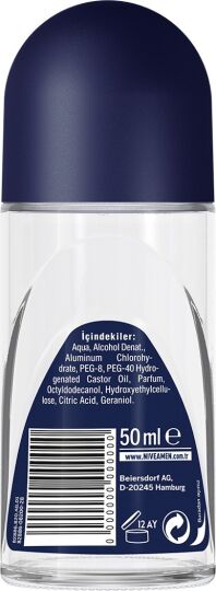 NIVEA Men Erkek Roll On Deodorant Cool Kick 48 Saat Anti-perspirant Koruma 50ml,Serinleten Ferahlık - 2