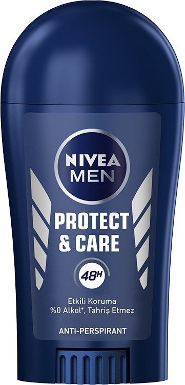 Nivea Men Erkek Stick Deodorant protect&care 48 Saat Anti-perspirant Koruma 40ml - 1