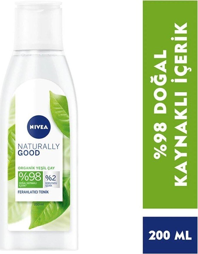 Nivea Organik Yeşilçay Özlü Ferahlatıcı Tonik 200 ml - 1