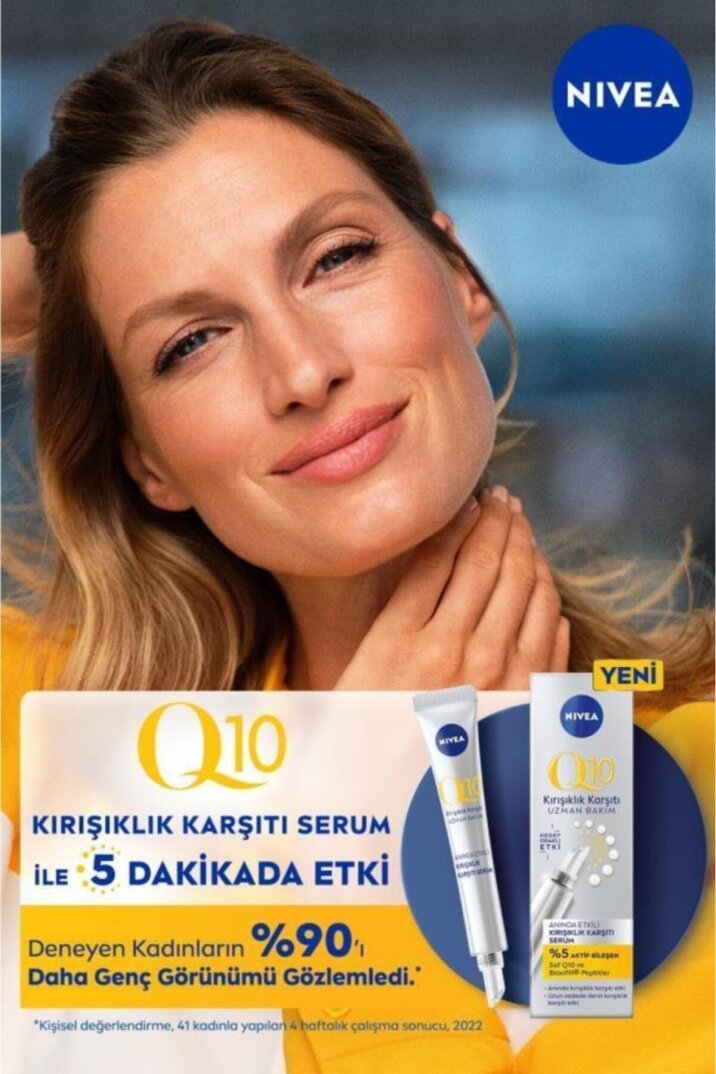 NIVEA Q10 Anında Etkili Kırışıklık Karşıtı Serum 15ml, İnce Çizgi ve Derin Kırışıklık Karşıtı - 2