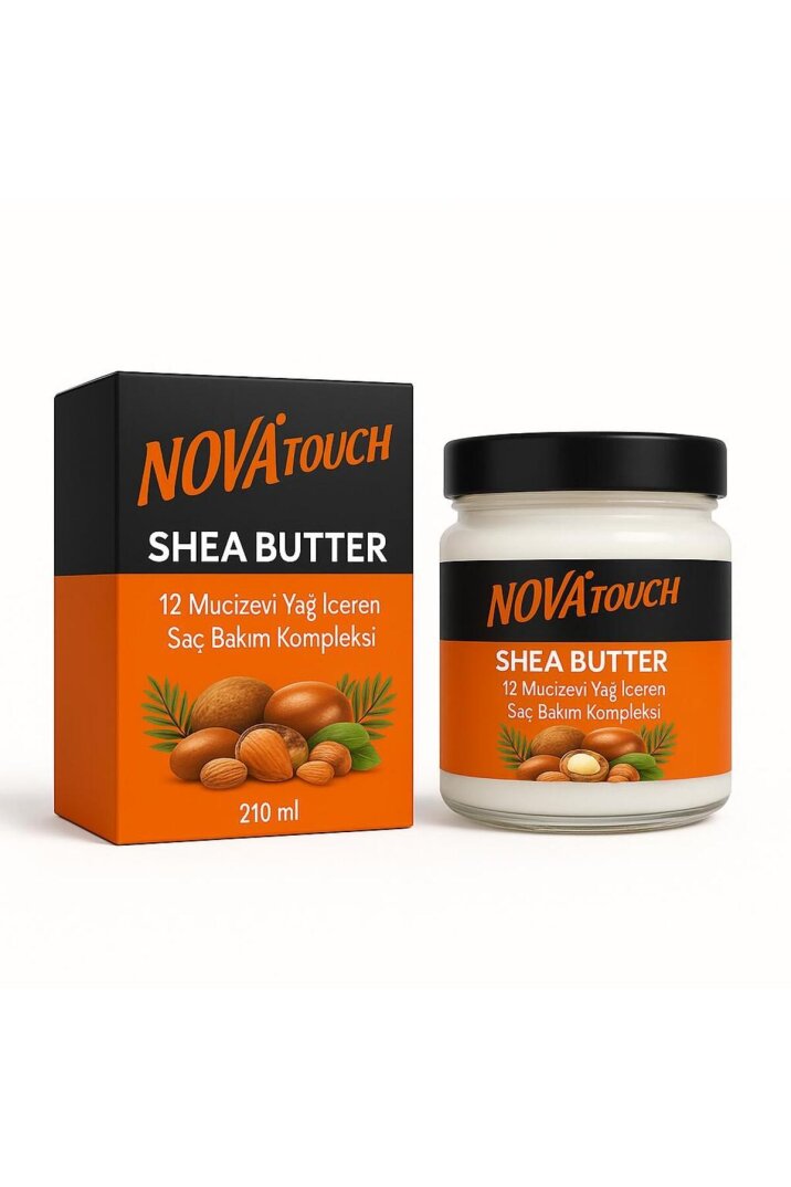 Nova Touch Shea Butter Saç Bakım Yağı 210 Ml - 2
