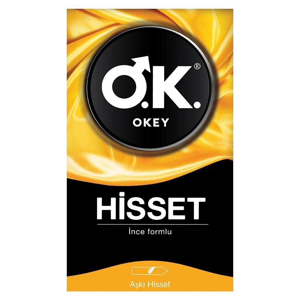 Okey Hisset İnce Formlu Prezervatif (1 x 10 Adet) - 2