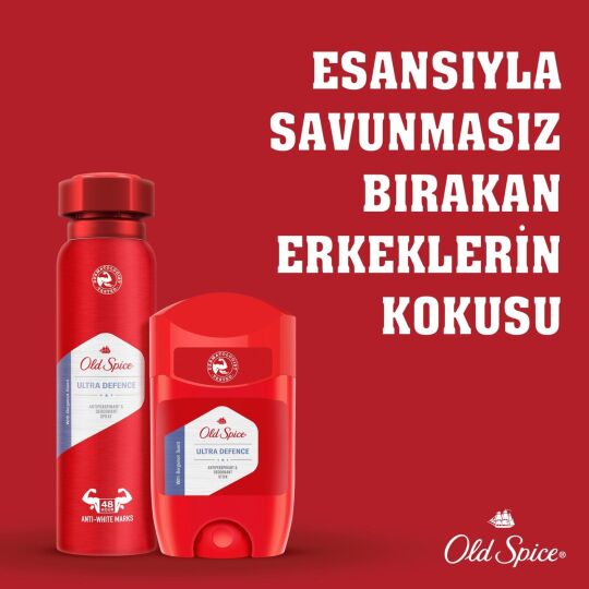 Old Spice Ultra Defence Erkekler İçin Terleme Önleyici ve Stick Deodorant 50 ml - 4
