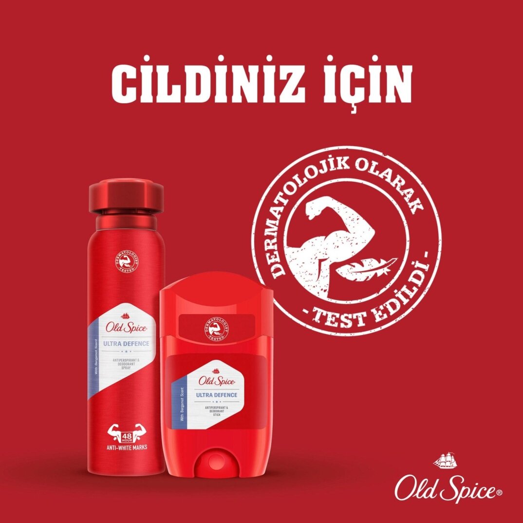 Old Spice Ultra Defence Erkekler İçin Terleme Önleyici ve Stick Deodorant 50 ml - 6
