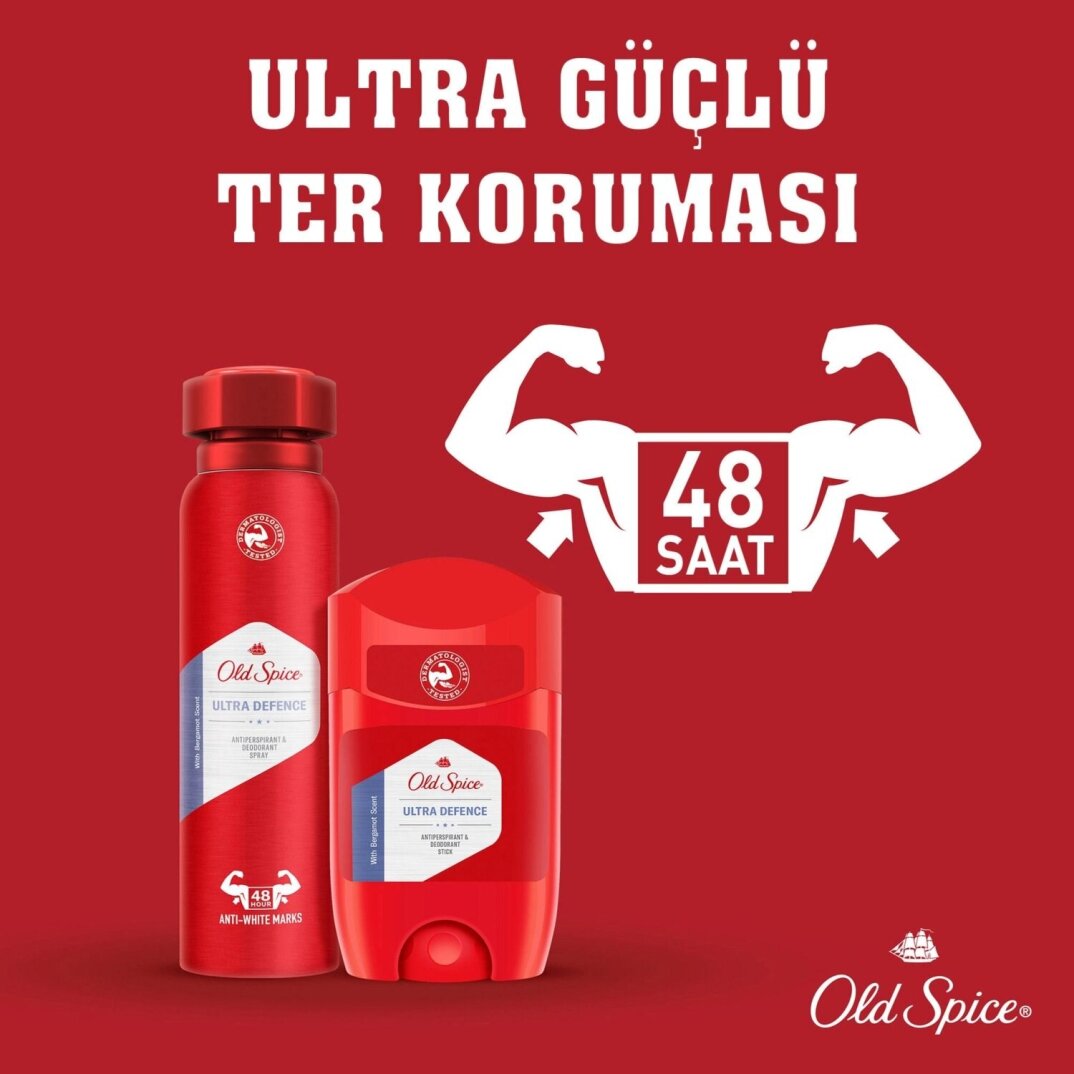 Old Spice Ultra Defence Erkekler İçin Terleme Önleyici ve Stick Deodorant 50 ml - 7