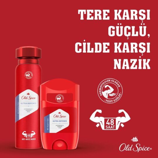 Old Spice Ultra Defence Erkekler İçin Terleme Önleyici ve Stick Deodorant 50 ml - 8
