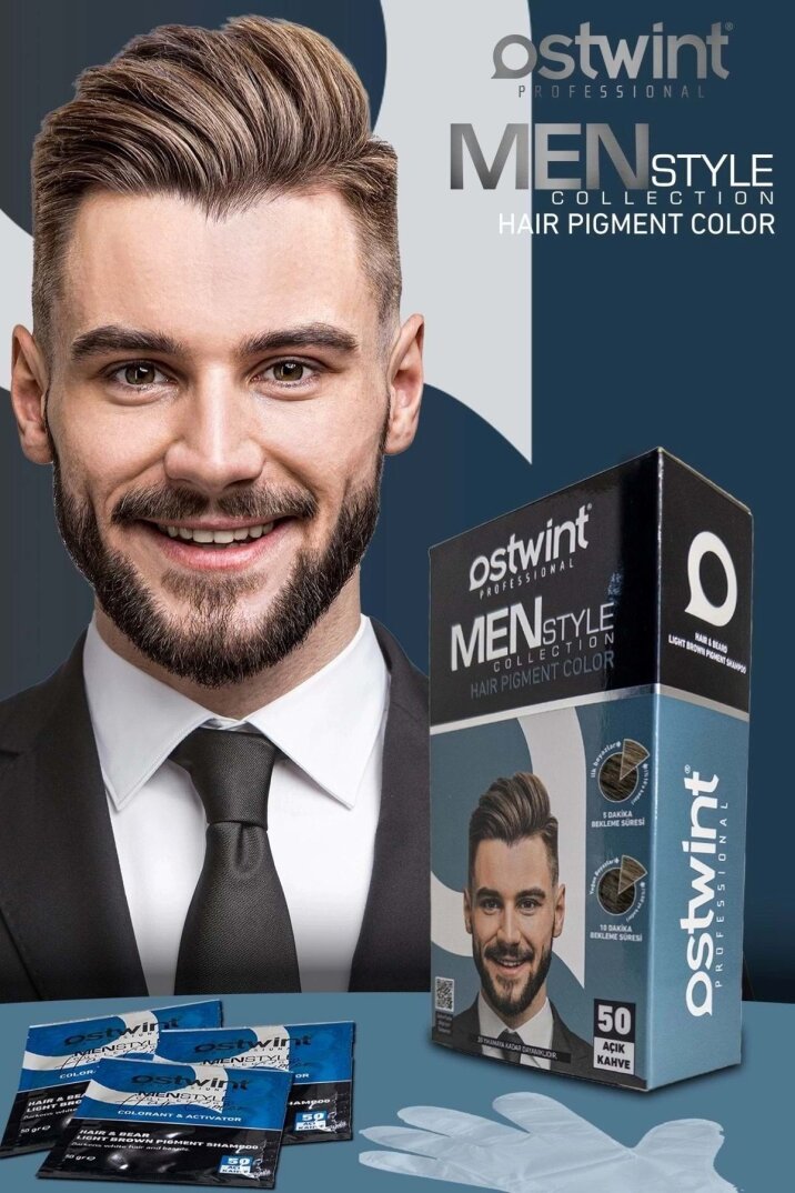Ostwint Pigment Color Shampoo No : 50 Açık Kahve - 1