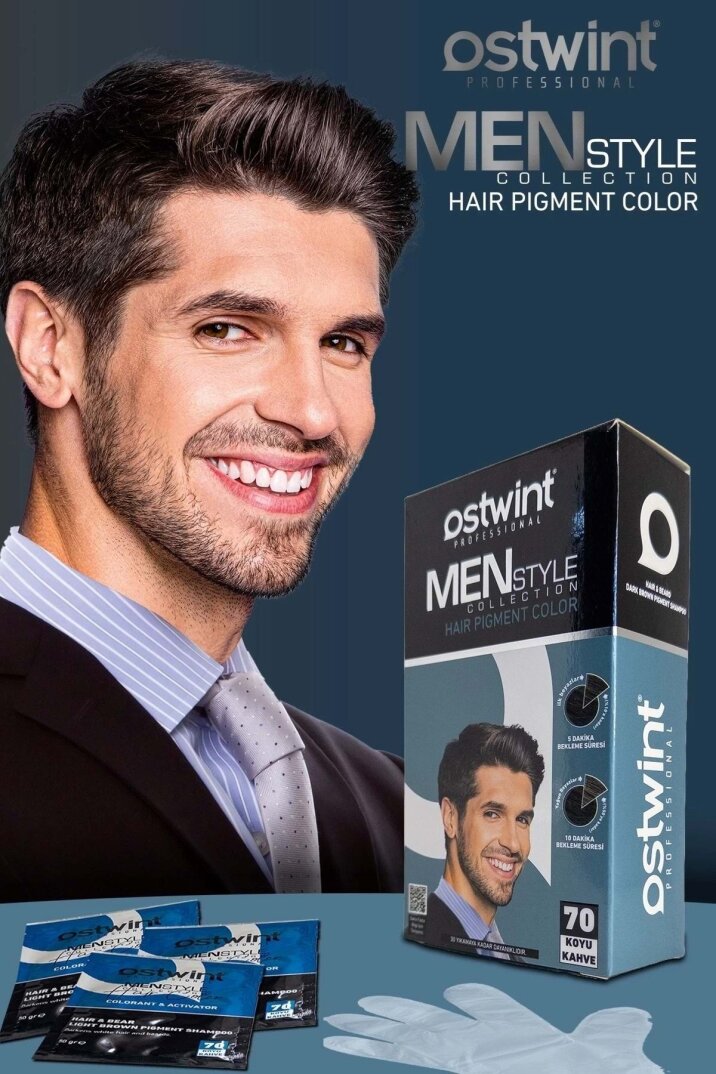 Ostwint Pigment Color Shampoo No : 70 Koyu Kahve - 1