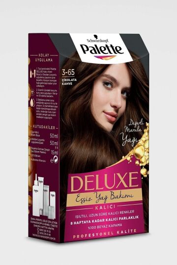 Palette Deluxe 3 - 65 Çikolata Kahve Saç Boyası