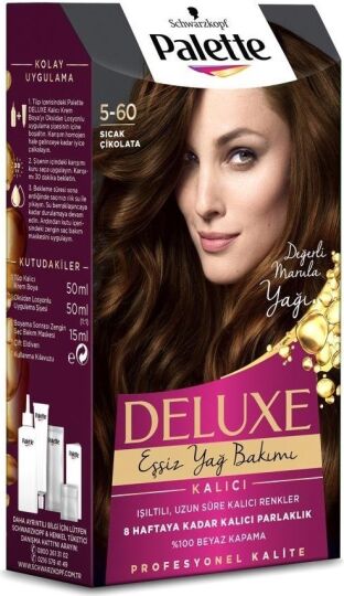 Palette Deluxe 5-60 Sıcak Çikolata Saç Boyası - 3