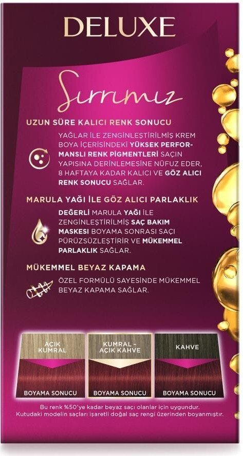 Palette Deluxe 5-889 Şarap Kızılı Kadın Saç Boyası - 4