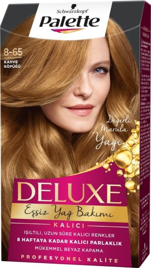 Palette Deluxe 8-65 Kahve Köpüğü Saç Boyası - 2