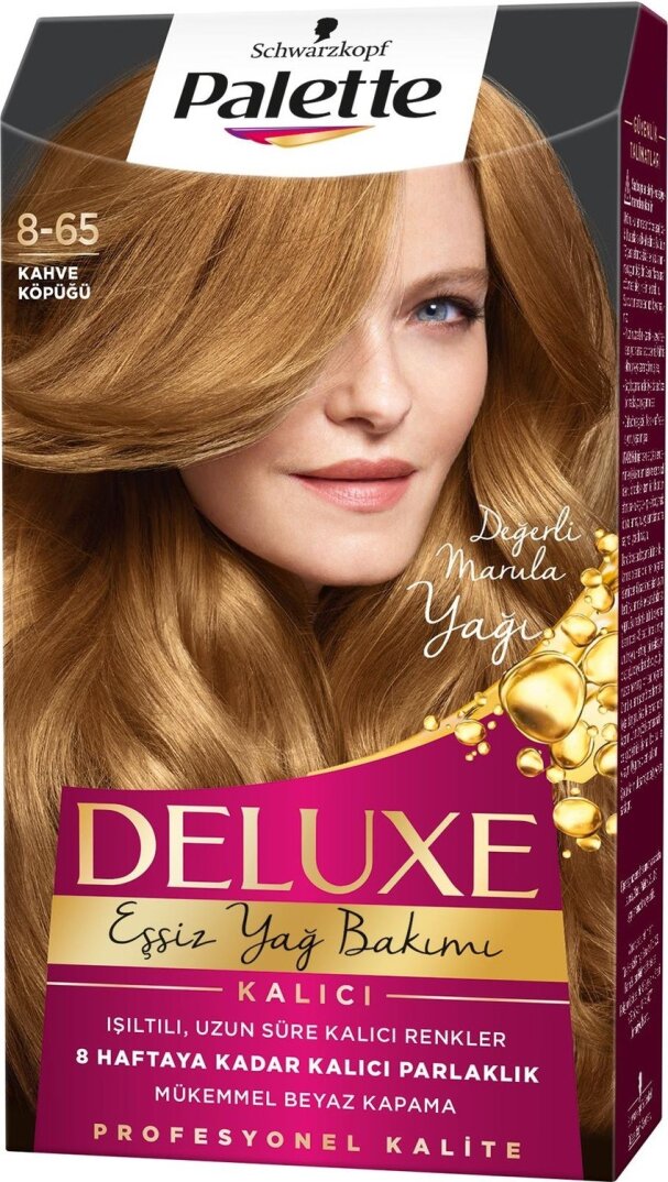 Palette Deluxe 8-65 Kahve Köpüğü Saç Boyası - 2