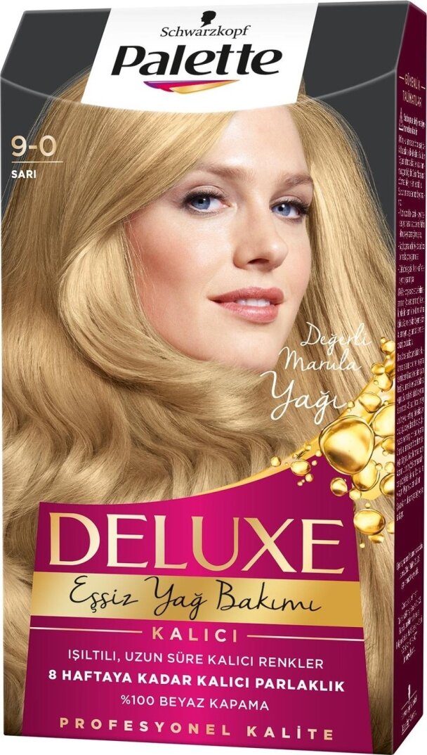 Palette Deluxe 9-0 Sarı Saç Boyası - 2