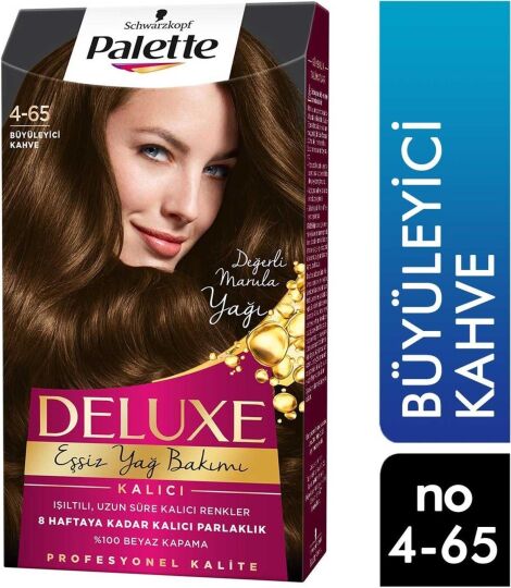 Palette Deluxe Saç Boyası Büyüleyici Kahve 4-65