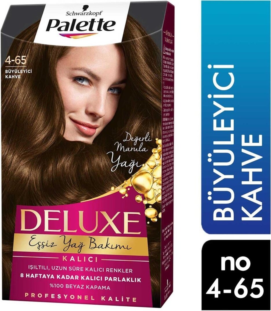 Palette Deluxe Saç Boyası Büyüleyici Kahve 4-65 - 1