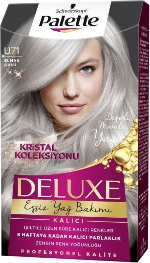 Palette Deluxe U71 Elmas Grisi Saç Boyası - 2