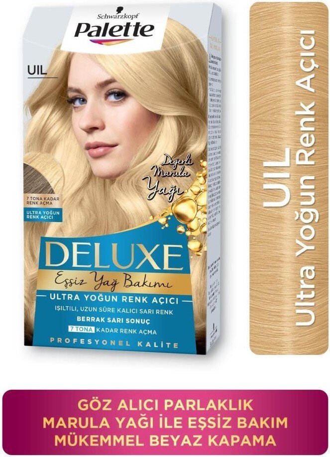Palette Deluxe Uil Ultra Yoğun Renk Açıcı Saç Boyası - 1