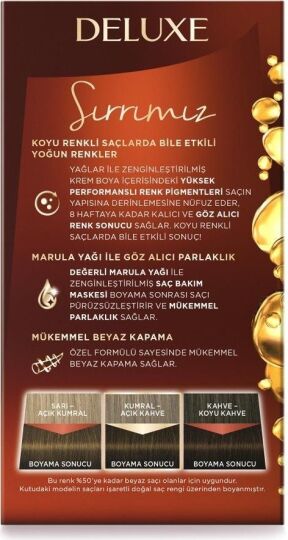 Palette Deluxe Yoğun Renkler 7-36 Küllü Kestane Saç Boyası - 4