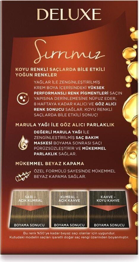 Palette Deluxe Yoğun Renkler 7-36 Küllü Kestane Saç Boyası - 4