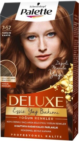 Palette Deluxe Yoğun Renkler 7-57 Tarçin Kahve Saç Boyası - 2